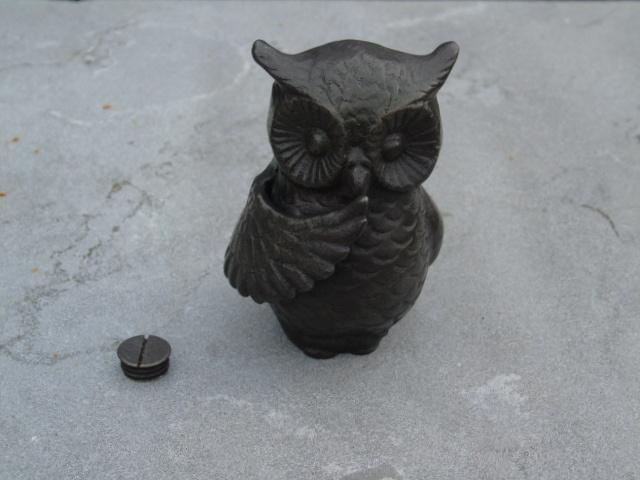 urne funéraire .statue d un hibou en bronze . nouveau !, Antiquités & Art, Enlèvement ou Envoi, Bronze