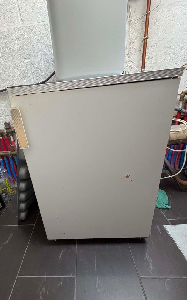 Frigo, Avec compartiment congélateur, 85 à 120 cm, Enlèvement, Utilisé