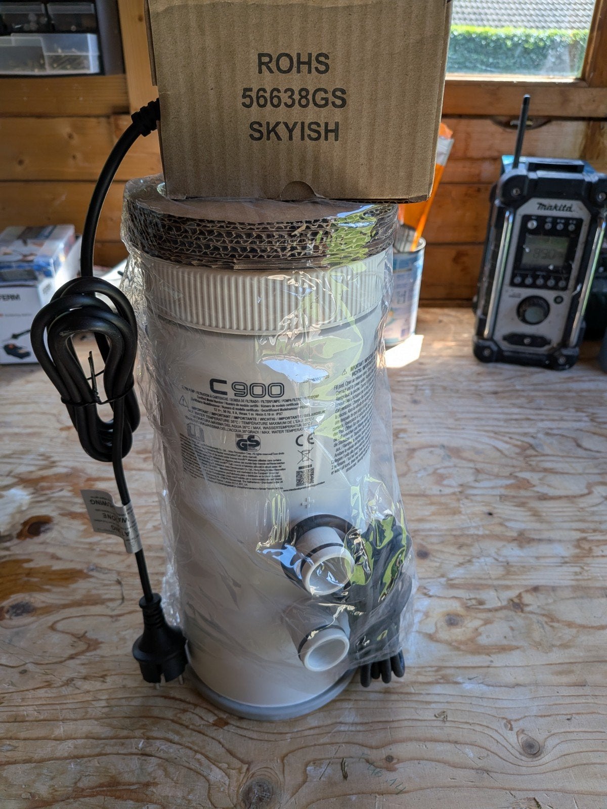 Intex C900 filterpomp, Tuin en Terras, Ophalen