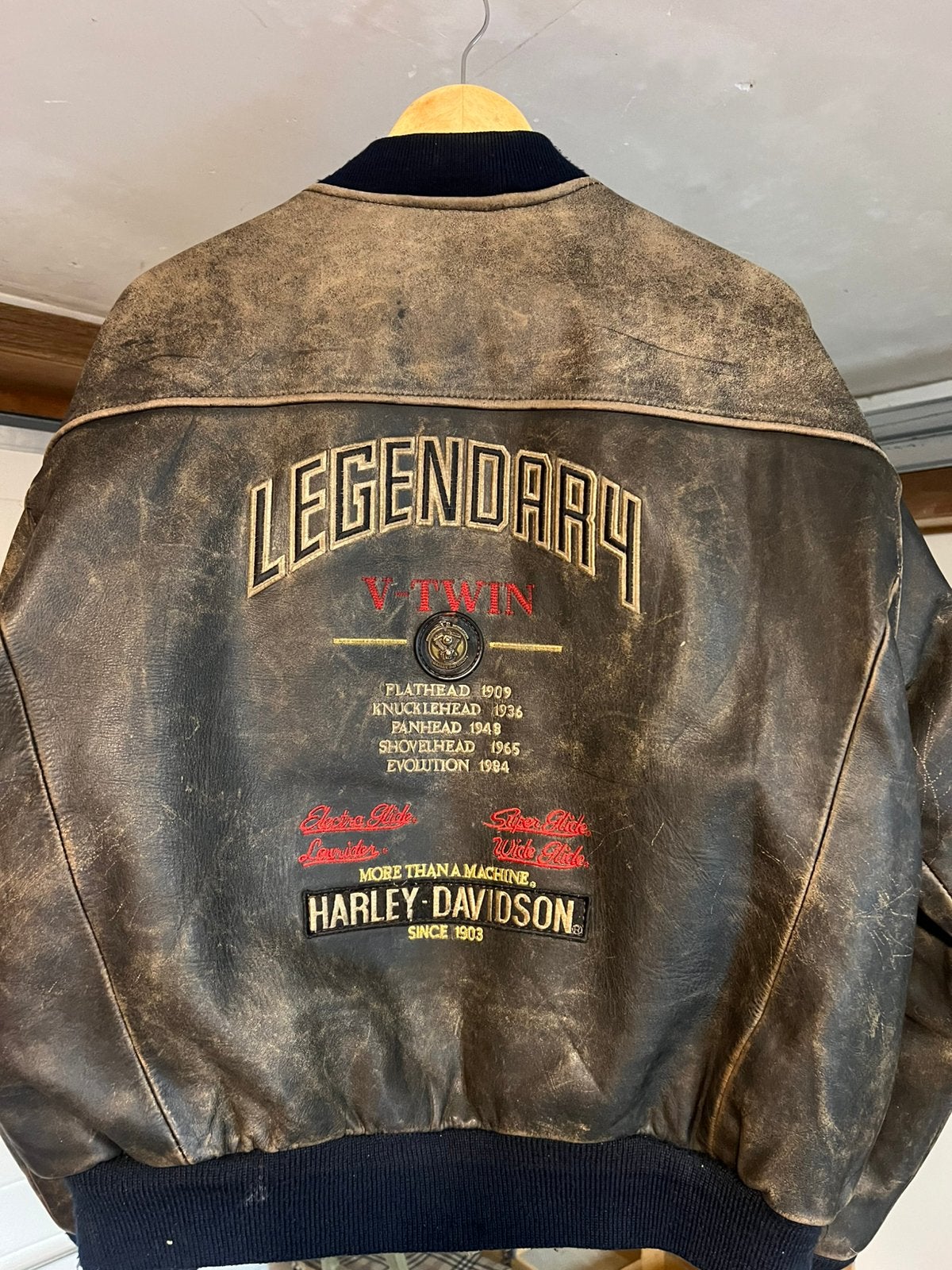 Leder Harley Davidson vest.Xl Grijs bruin, Motoren, Ophalen, Tweedehands, Heren, Jas | leer