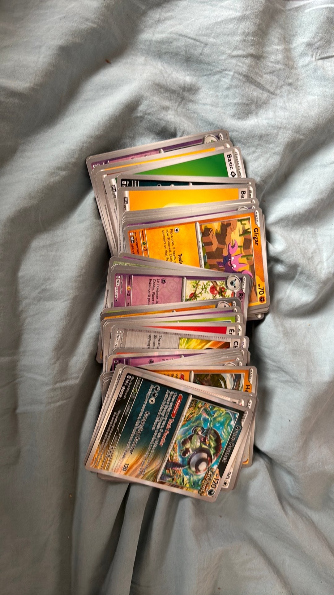 62 pokemon kaarten, Hobby en Vrije tijd, Ophalen of Verzenden, Zo goed als nieuw