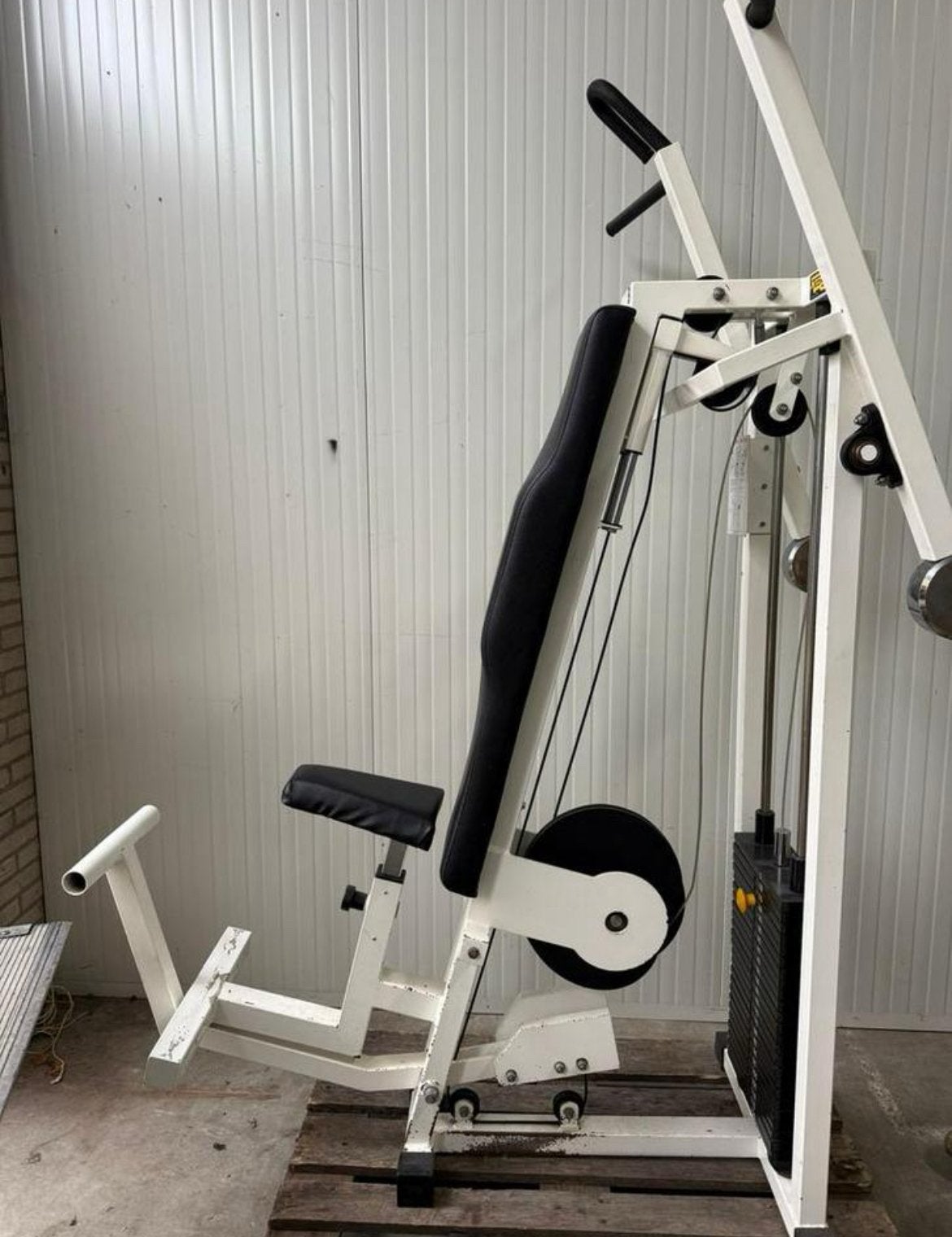Technogym Vertical Traction / lat pulldown / latzug, Sport en Fitness, Ophalen, Gebruikt, Benen, Overige typen