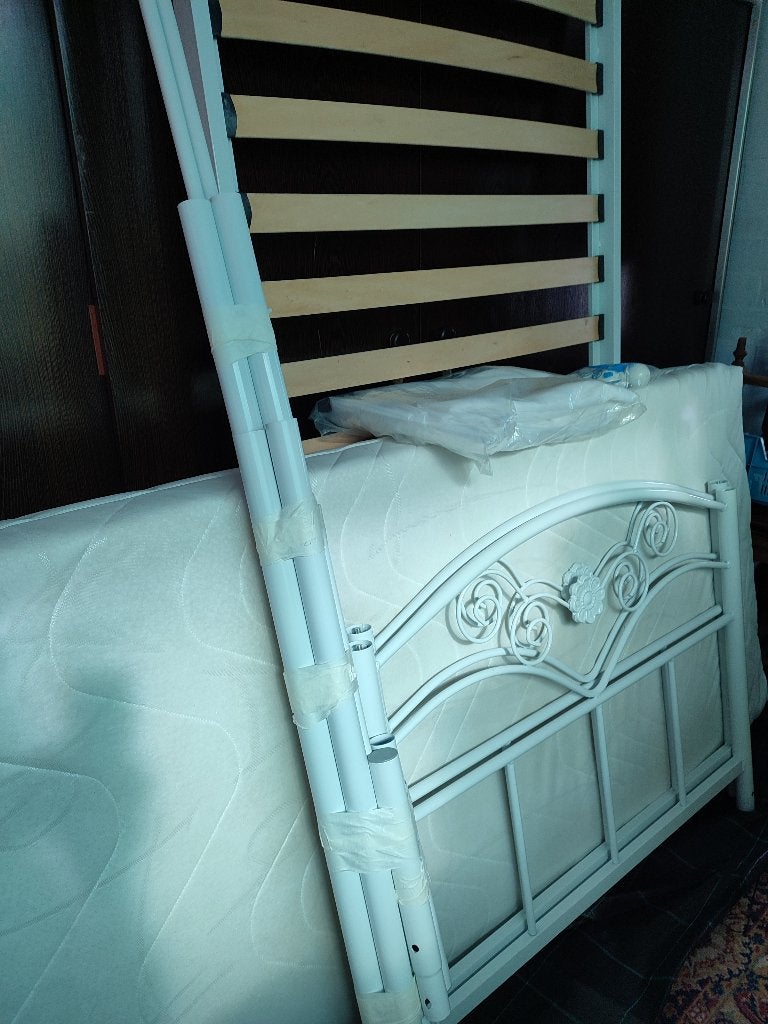 hemelbed voor kinderen, Huis en Inrichting, Ophalen, 90 cm, Eenpersoons, Wit