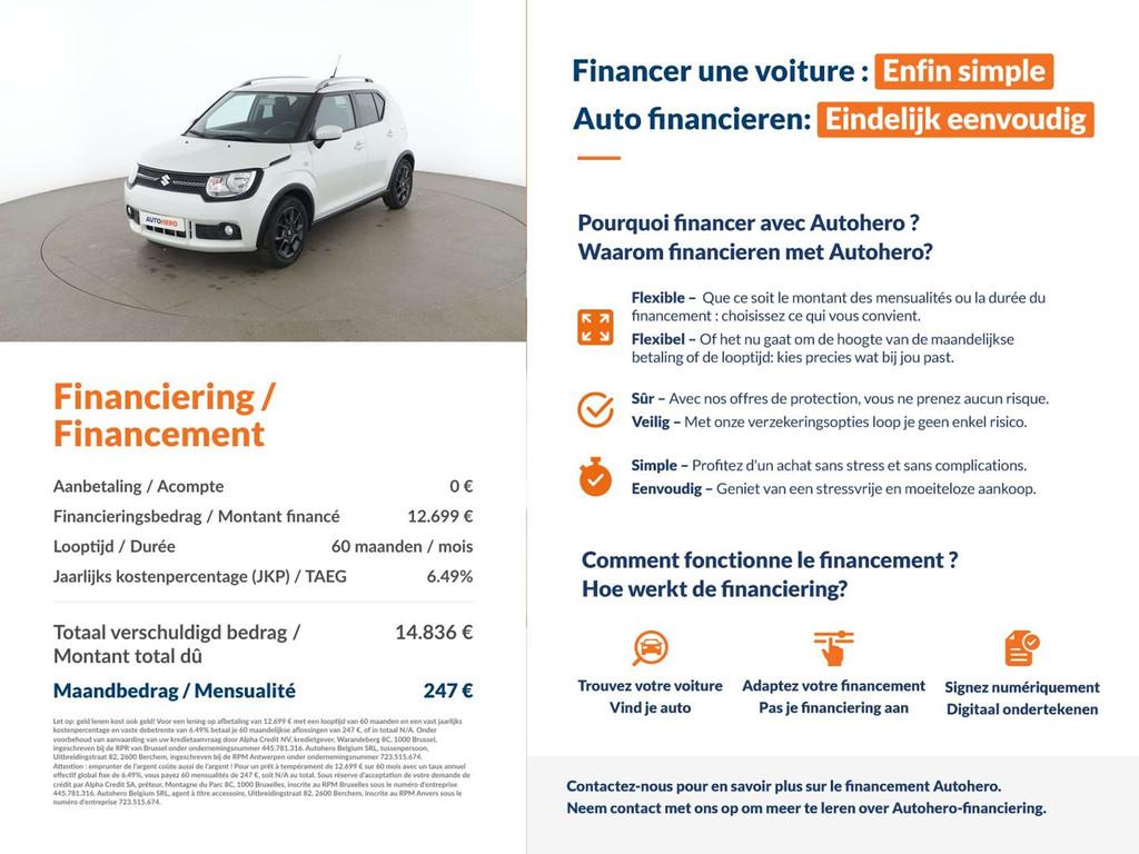 Suzuki Ignis 1.2 DualJet Comfort + (automatique), Autos, Suzuki, Achat, 90 ch, Euro 6, Ignis