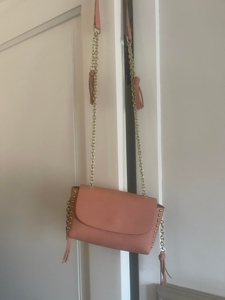 Petit sac à main de la marque Zara. Couleur rose, Bijoux, Sacs & Beauté, Enlèvement ou Envoi, Comme neuf, Rose
