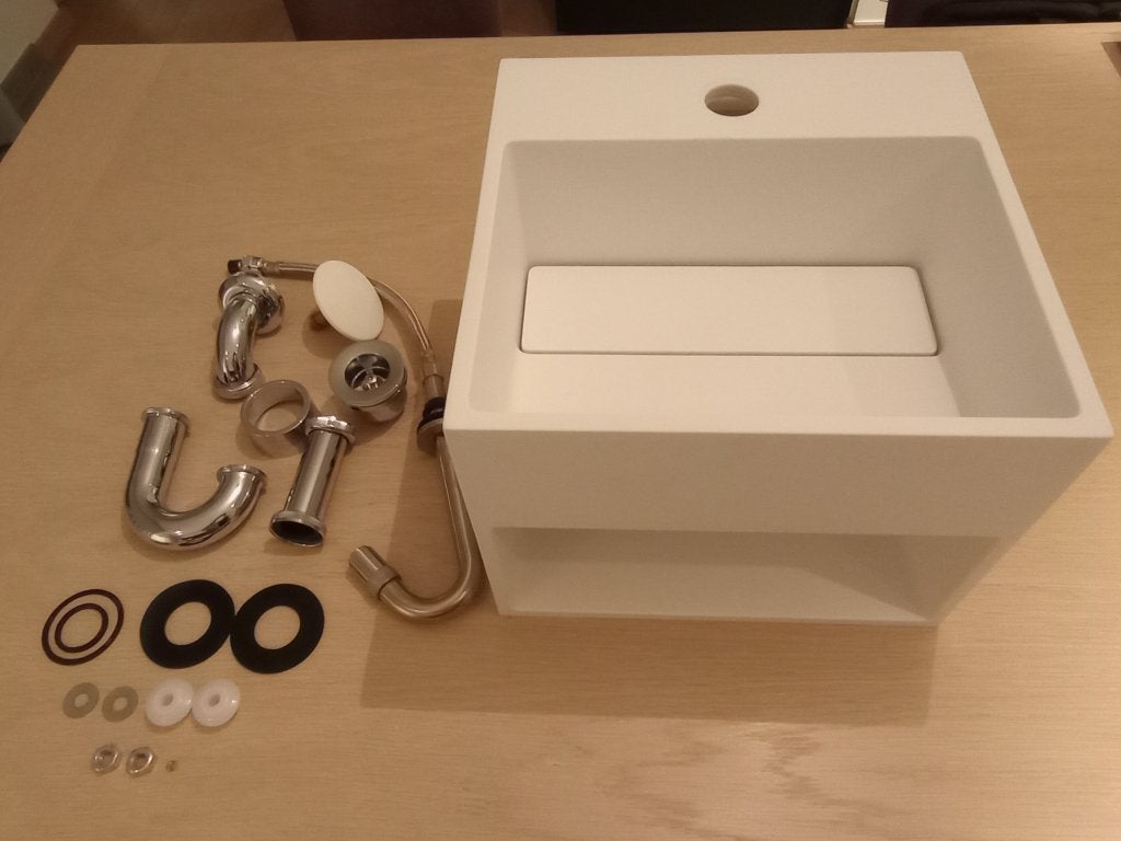Evier & Robinet, Enlèvement, Comme neuf, Inox, Lavabo