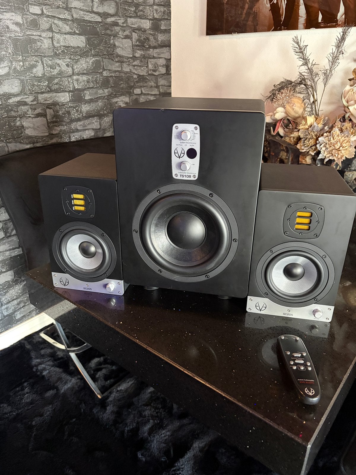 Eve audio set, Computers en Software, Pc speakers, Ophalen of Verzenden, Zo goed als nieuw