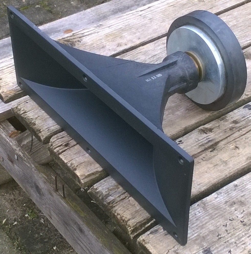 Tweeters JBL 2416H-1 met hoorn (2 stuks), Moins de 60 watts, Comme neuf, Autres types, Enlèvement ou Envoi