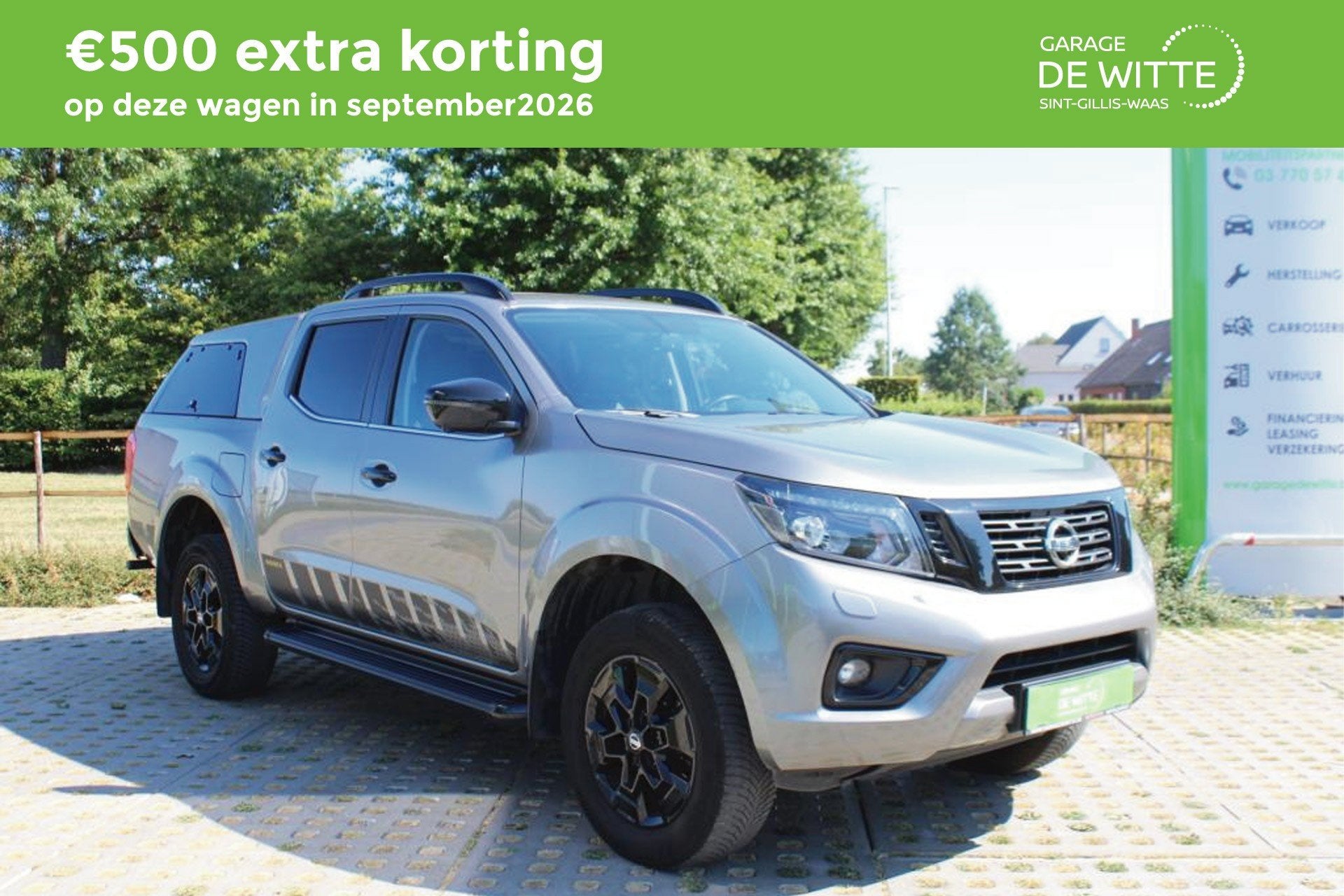 Nissan Navara N-Guard Double Cab 7AT 2.3 dCi 190pk (3.5 ton, Autos, Nissan, Cuir, Achat, Euro 6, Entreprise