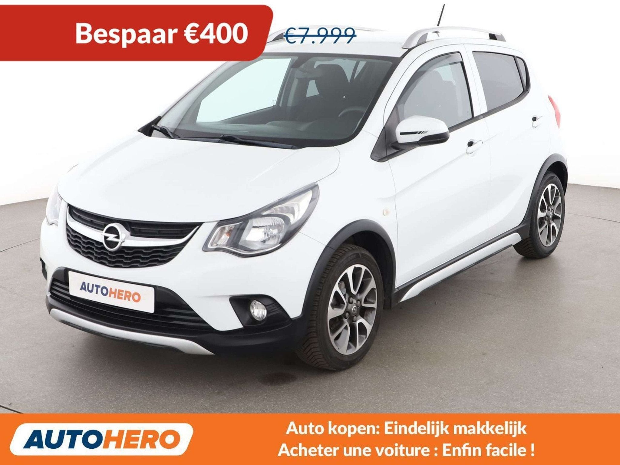 Opel KARL 1.0 Rocks (année de construction 2018), Autos, Opel, Achat, Euro 6, 939 kg, https://public.car-pass.be/vhr/b1629648-abf8-493b-aa95-ec20c88776a0
