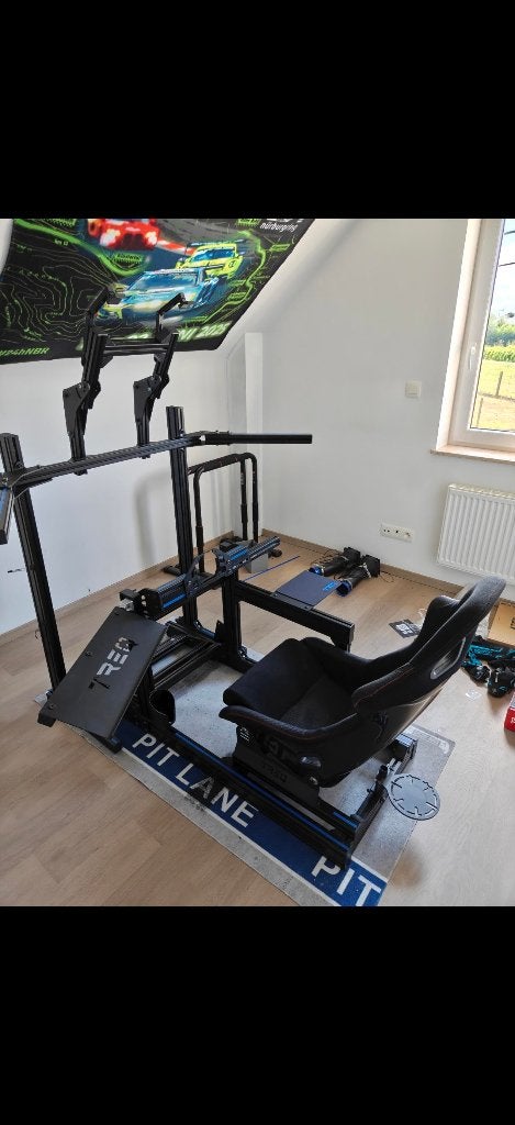 Complete Aluminium SimRig Vraagprijs €1.100(bieden mogelijk), Computers en Software, Ophalen, Zo goed als nieuw