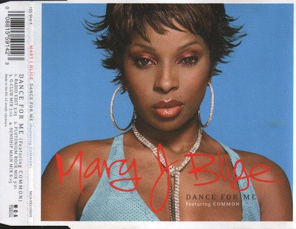 CDS- Mary J. Blige Featuring Common – Dance For Me, CD & DVD, CD Singles, Dance, Envoi