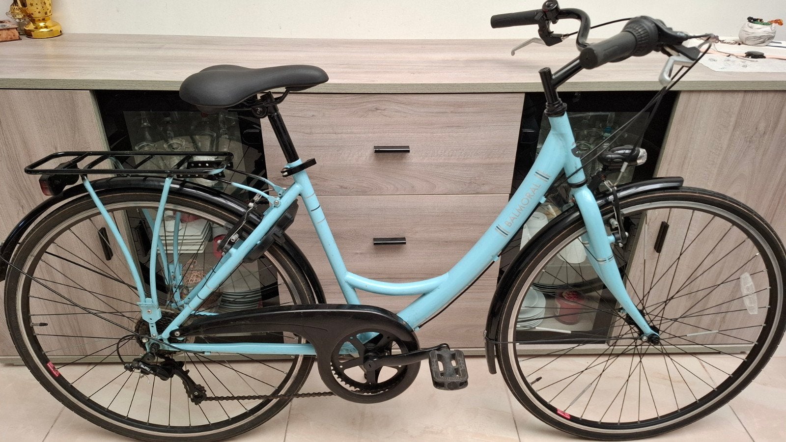 BALMORAL damesfiets in goede staat maat M 28 inch