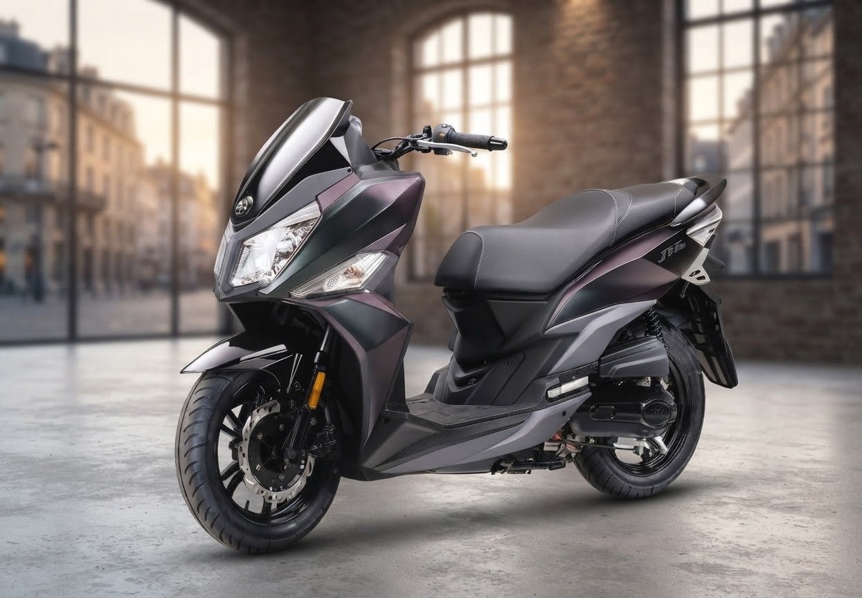 SYM Jet 14 50cc B-klasse in goede, volledig originele staat, Vélos & Vélomoteurs, Autres modèles, 49 cm³, Comme neuf, Classe B (45 km/h)
