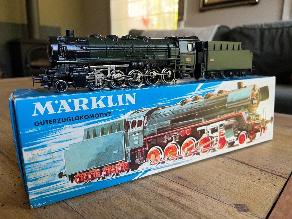 marklin stoomlok SNCF 3046 in ovp. Prachtig, Enlèvement ou Envoi, Courant alternatif, Utilisé, Locomotive