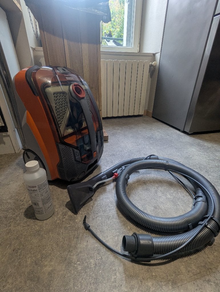 Nettoyeur extracteur, Electroménager, Réservoir, Comme neuf, Puissance d'aspiration réglable, Nettoyeur combiné