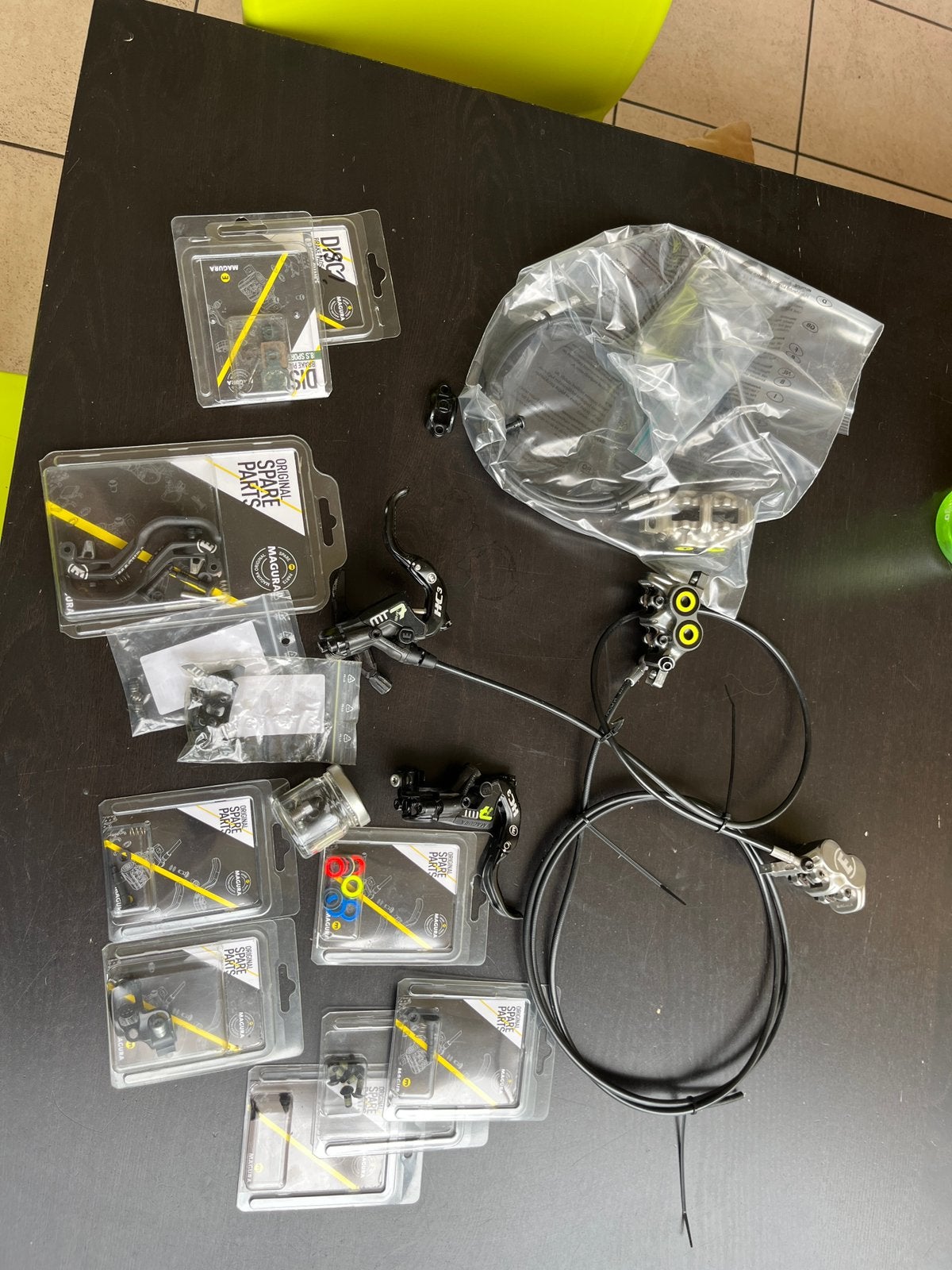 MAGURA MT7 remmen met extras, Ophalen, Zo goed als nieuw