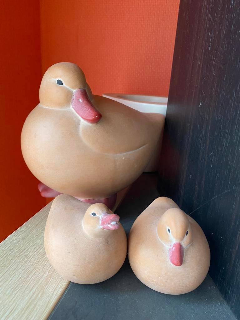 Drie beeldjes, Ophalen
