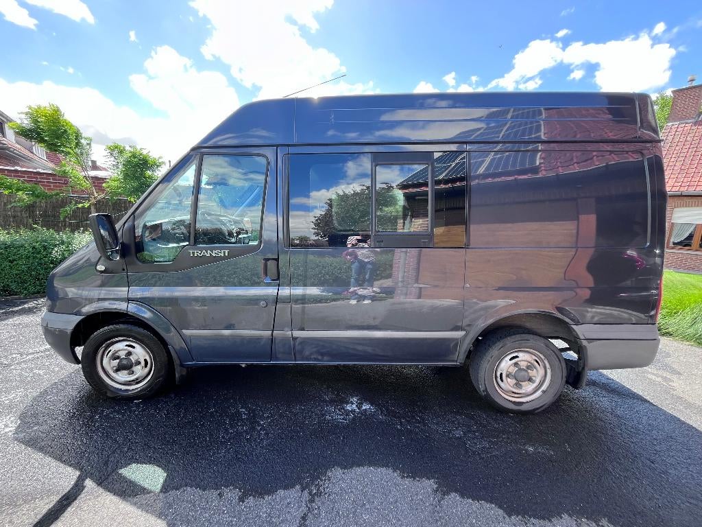 FORD TRANSIT, Auto's, Bestelwagens en Lichte vracht, Euro 5, Stof, Blauw, Particulier