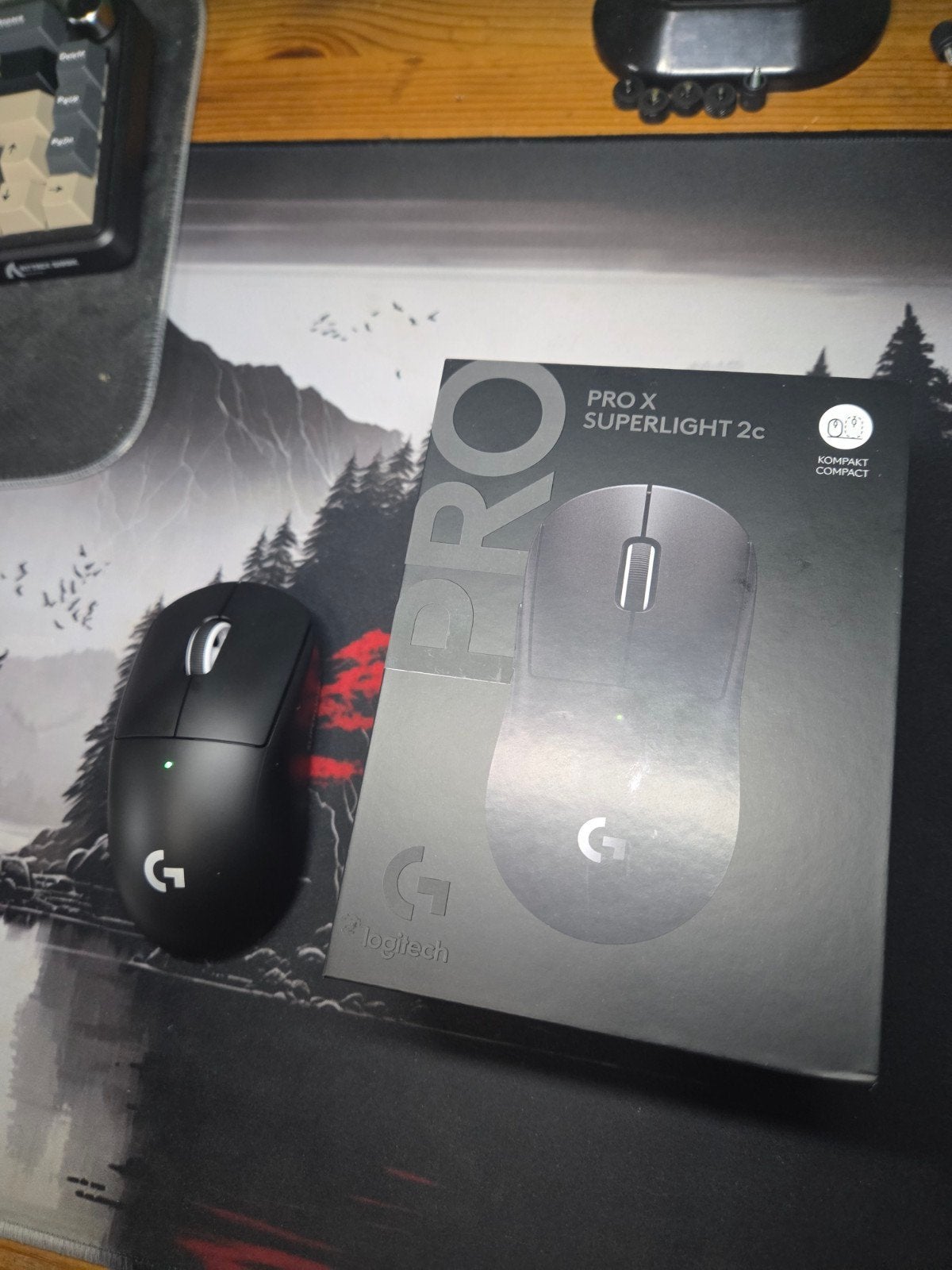 Logitech g pro x superlight 2c, Computers en Software, Muizen, Ophalen of Verzenden