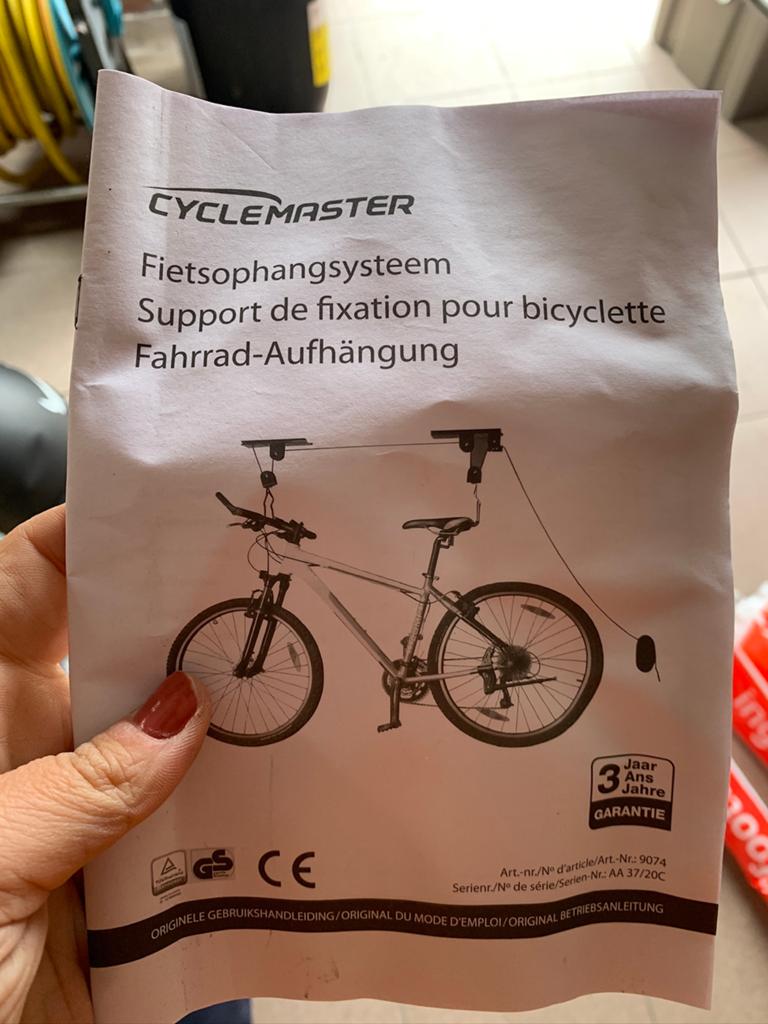Fietsoohangsysteem, Enlèvement, Neuf
