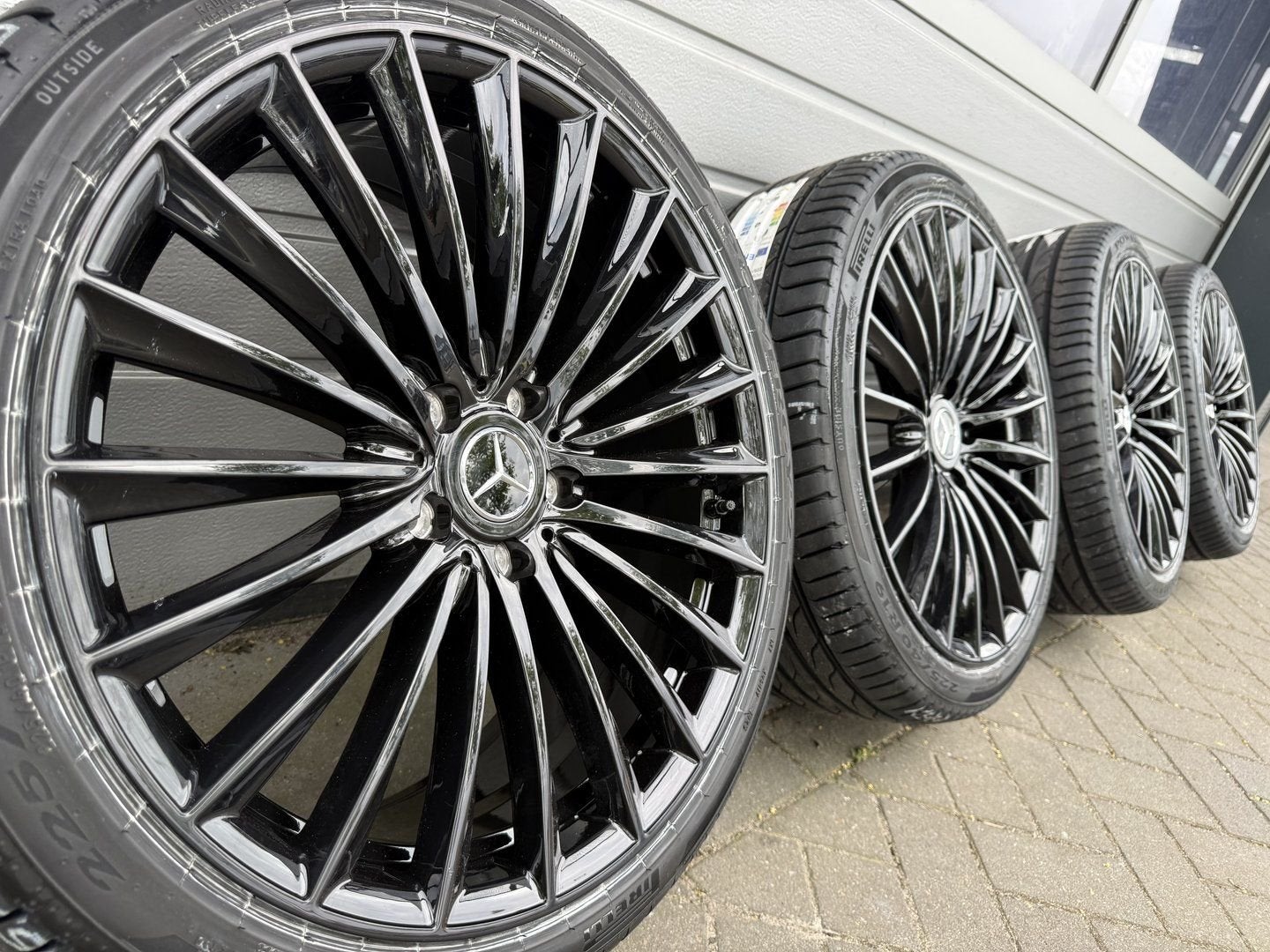 nieuwe 19" Mercedes S206 AMG C300e C400e W205 velgen banden, 19 inch, 255 mm, -, -