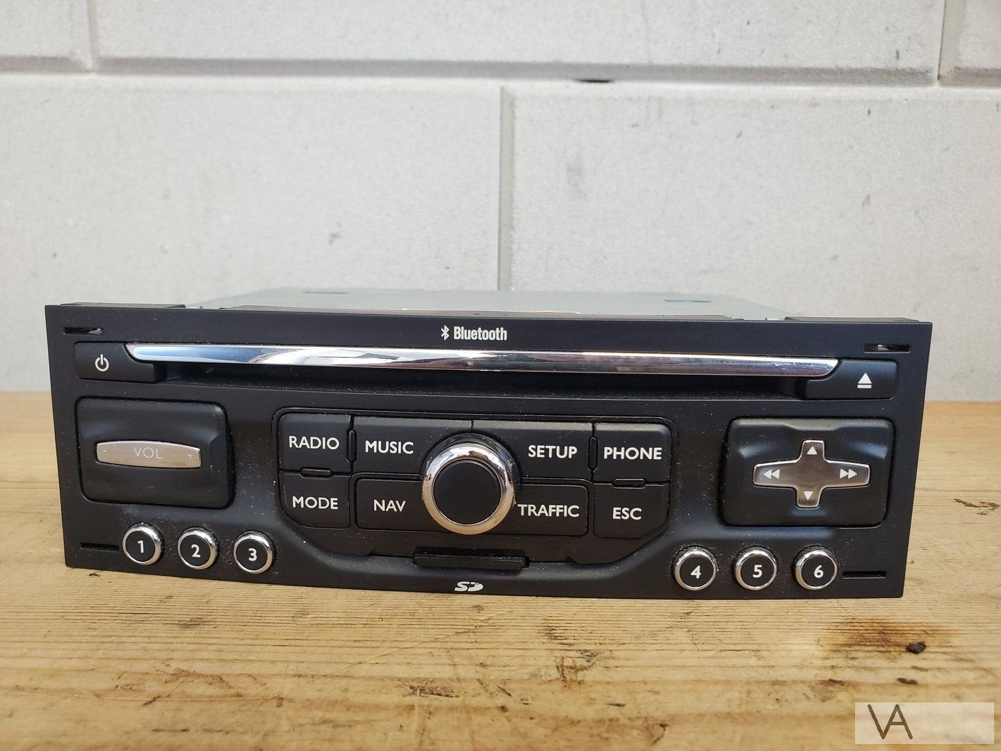 Citroen C4 picasso 2008-2014 radio navigatie RNEG 96661986xt, Gebruikt, -, Ophalen of Verzenden, -