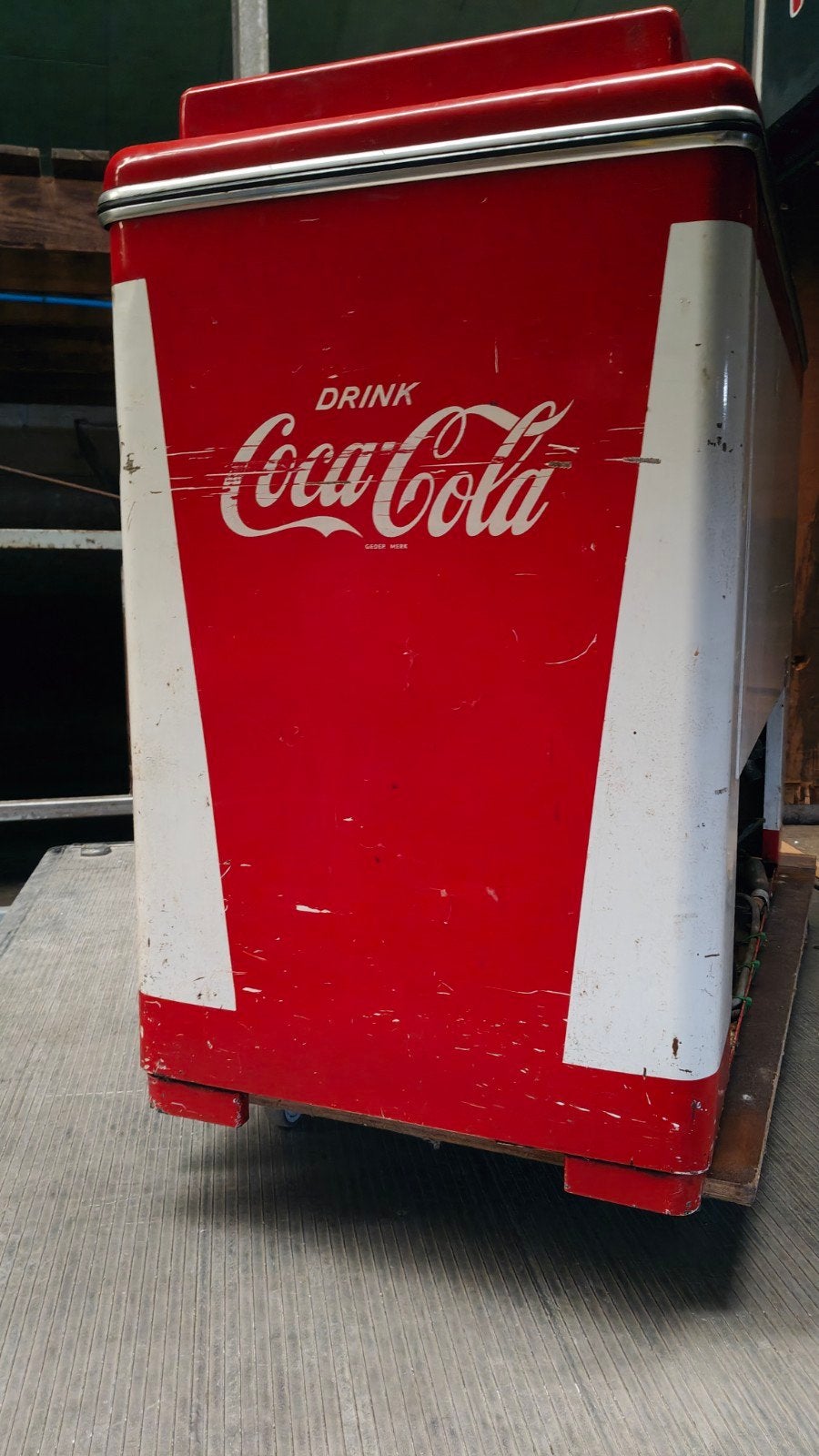 Coca Cola bakfrigo, Zakelijke goederen, Ophalen, Gebruikt, Koelen en Vriezen