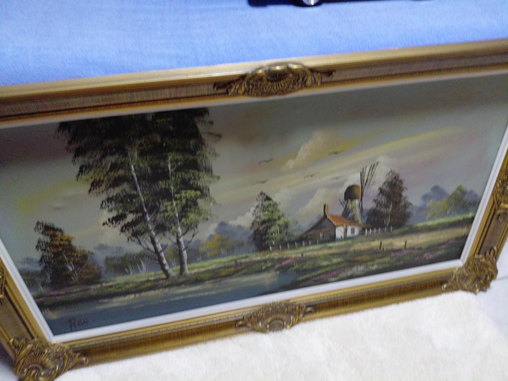 Schilderij van ray groot, Ophalen