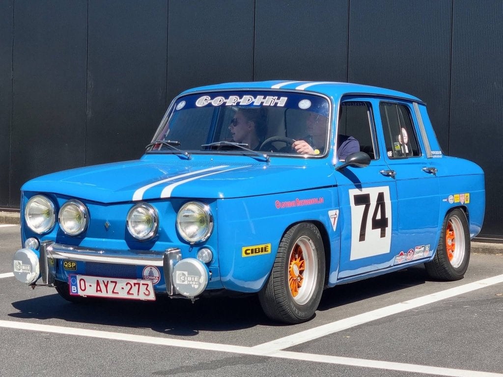 Renault R8 gordini, Achterwielaandrijving, Zwart, 1400 cc, Particulier