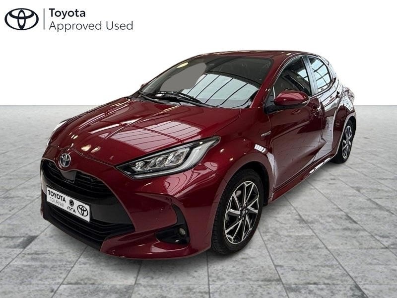 Toyota Yaris Iconic, Autos, Rouge, https://public.car-pass.be/vhr/2a977f46-d8bb-4d96-b127-d4c2a4faa74d, 5 portes, Automatique