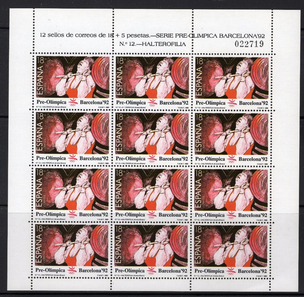 SPANJE Yt. 2668/2670 MNH Vel 12 st. 1990, Verzenden, Postfris