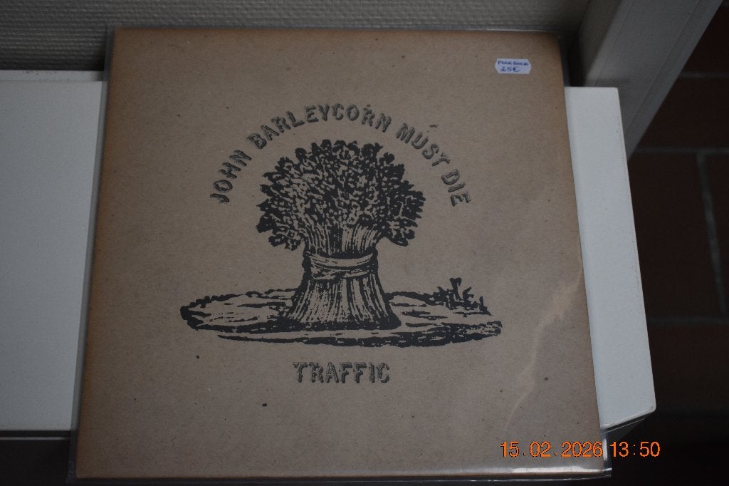 LP : John Barleycorn must Die - Traffic (Folk/Rock), Cd's en Dvd's, Vinyl | Rock, LP, Gebruikt, Ophalen of Verzenden, Beschermende buitenhoes