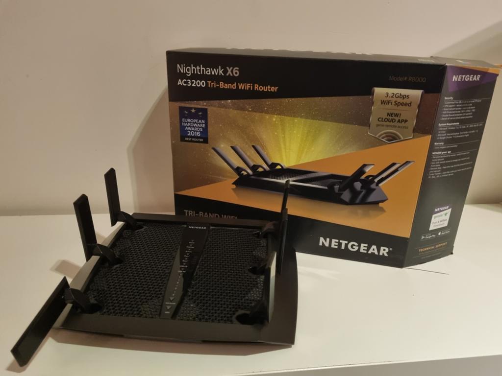 NETGEAR Nighthawk X6 AC3200 (zie omschrijving), Ophalen