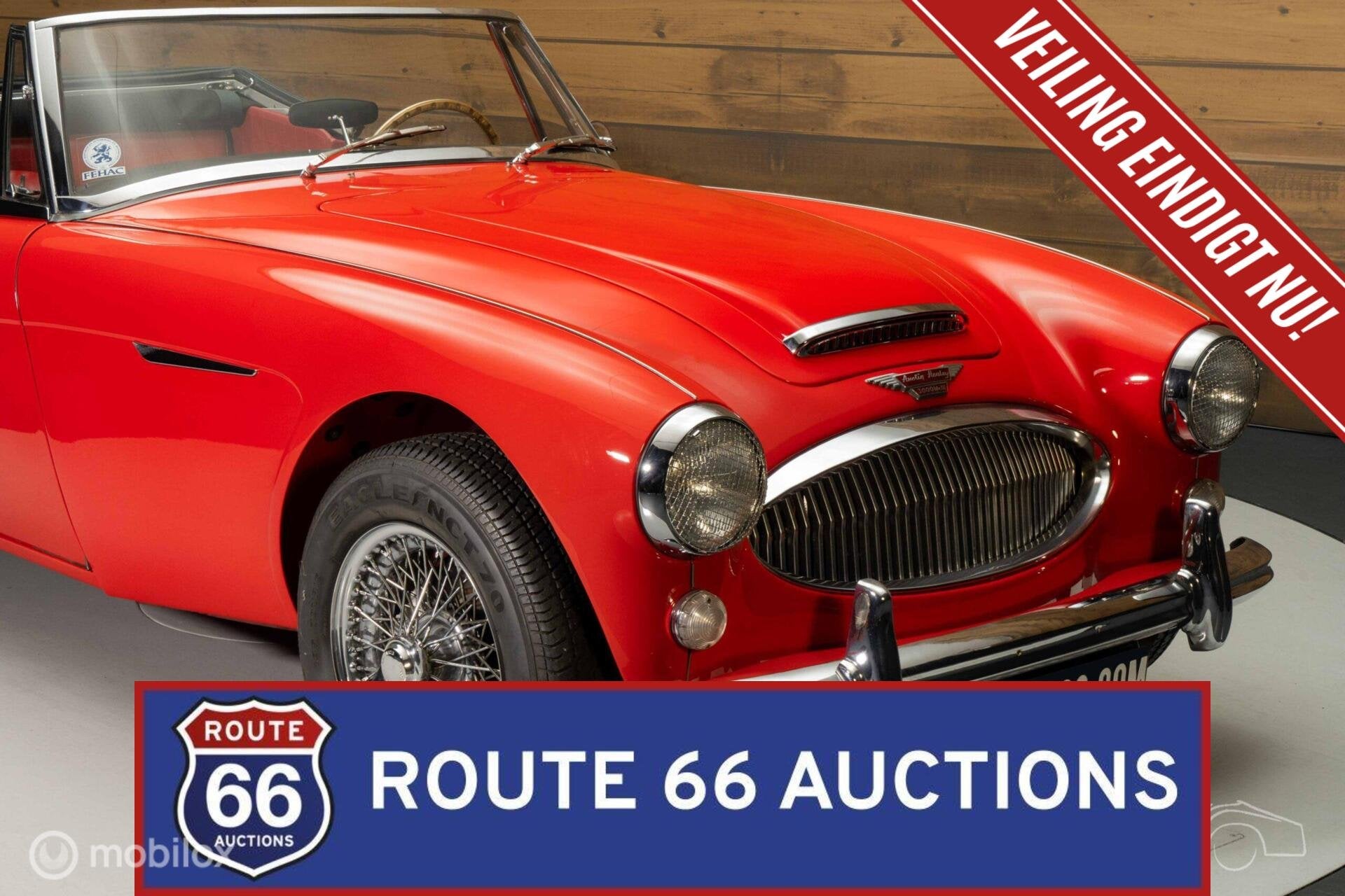 Austin Healey 3000 MK3 | 1966 | Route 66 Auctions, Entreprise, Boîte manuelle, Autre carrosserie, Essence