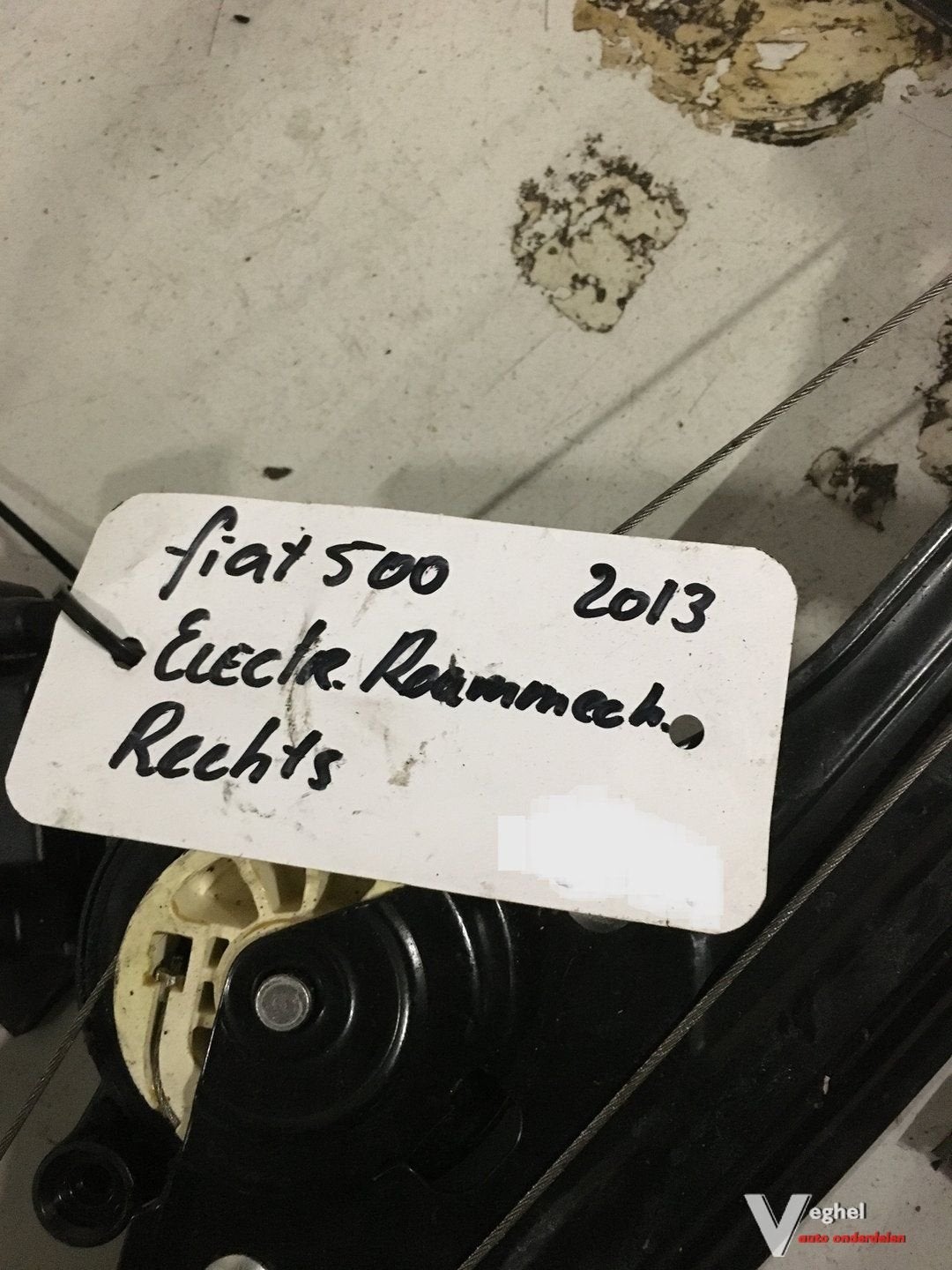 Fiat 500 2013 Elektr Raamemchanisme Rechtsvoor, -, Utilisé, -, -