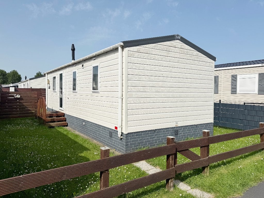 Recente stacaravan occasie @ Nieuwpoort, Caravans en Kamperen, Tot en met 4