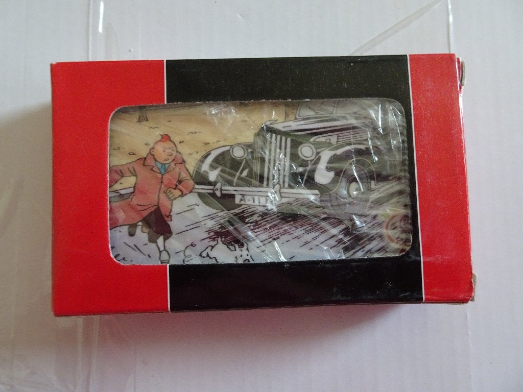 Etui à cigarettes métallique Tintin, Enlèvement ou Envoi, Tintin, Comme neuf, Ustensile