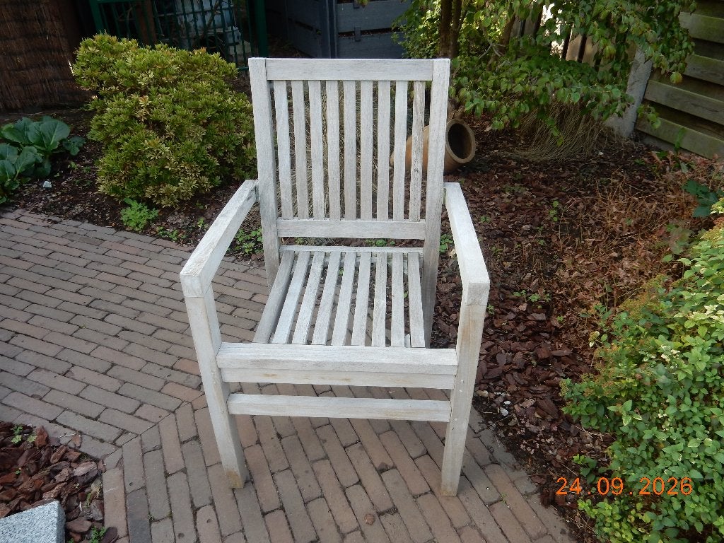 Tuinmeubelen, Tuin en Terras, Ophalen, Gebruikt, Hardhout, 6 zitplaatsen