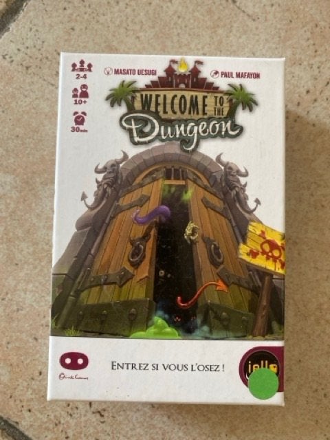 WELCOME TO THE DUNGEON - super jeu familial VF comme neuf, Hobby en Vrije tijd, Verzenden