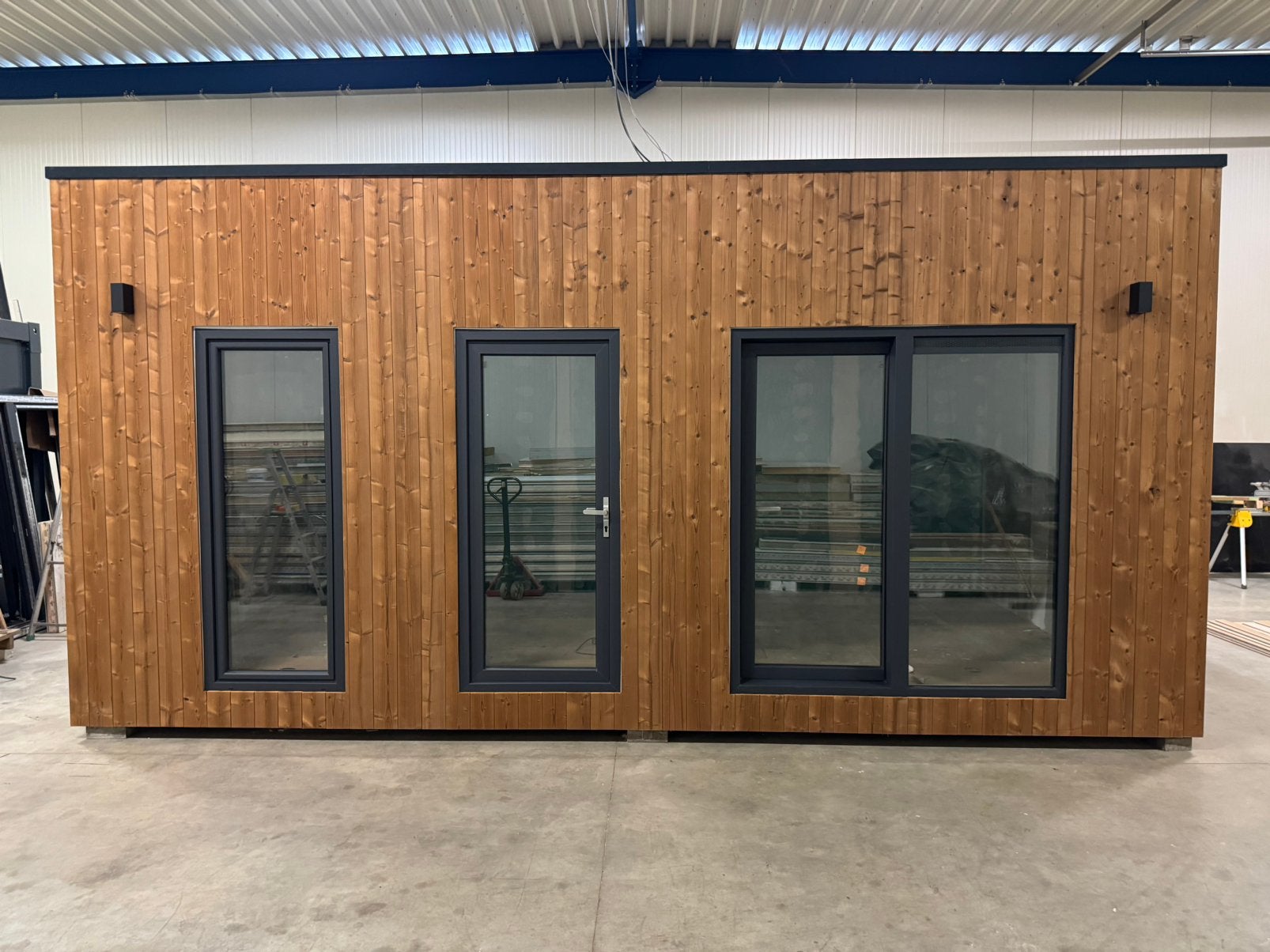 Kantoorunit tuinkantoor praktijkruimte poolhouse, Doe-het-zelf en Bouw, Ophalen, Nieuw
