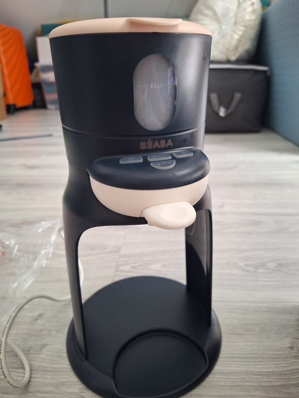 Beaba Bib expresso, Enlèvement