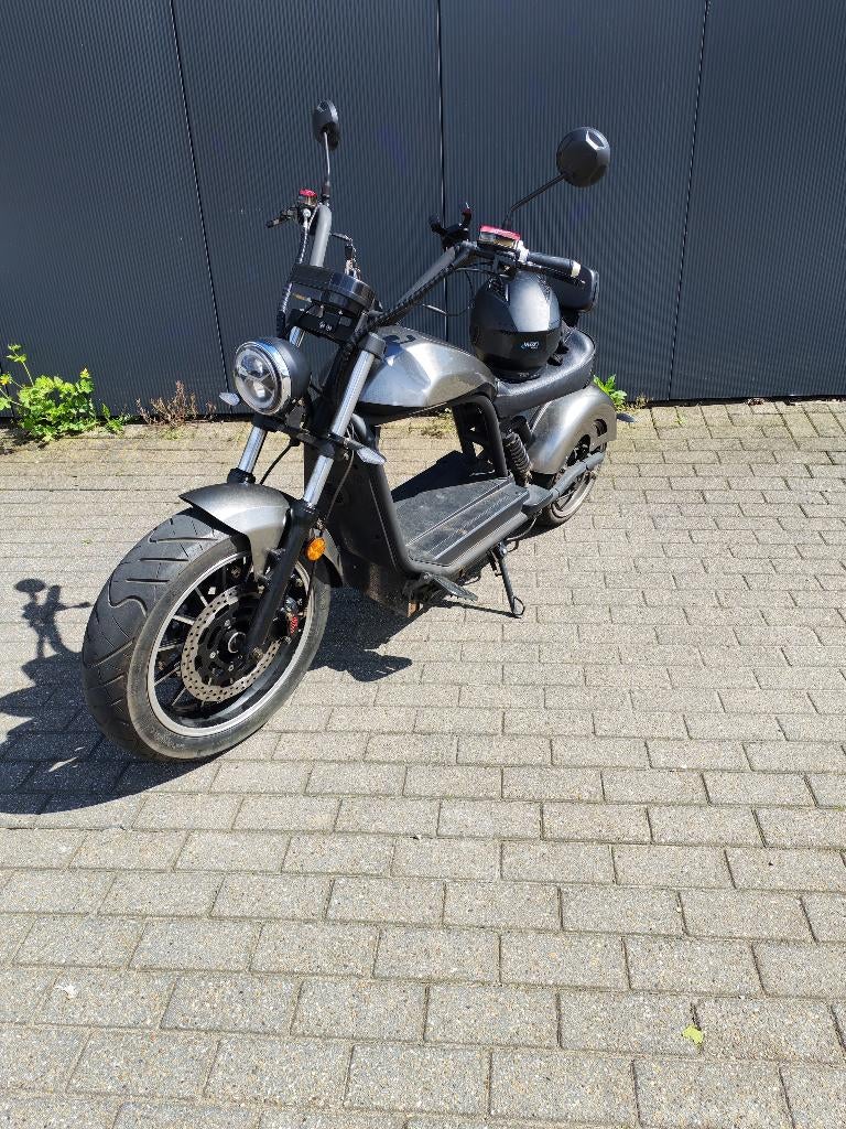 A klasse (zonder rijbewijs) 6.0 chopper, Fietsen en Brommers, Ophalen, Klasse A (25 km/u), Zo goed als nieuw, 3 versnellingen
