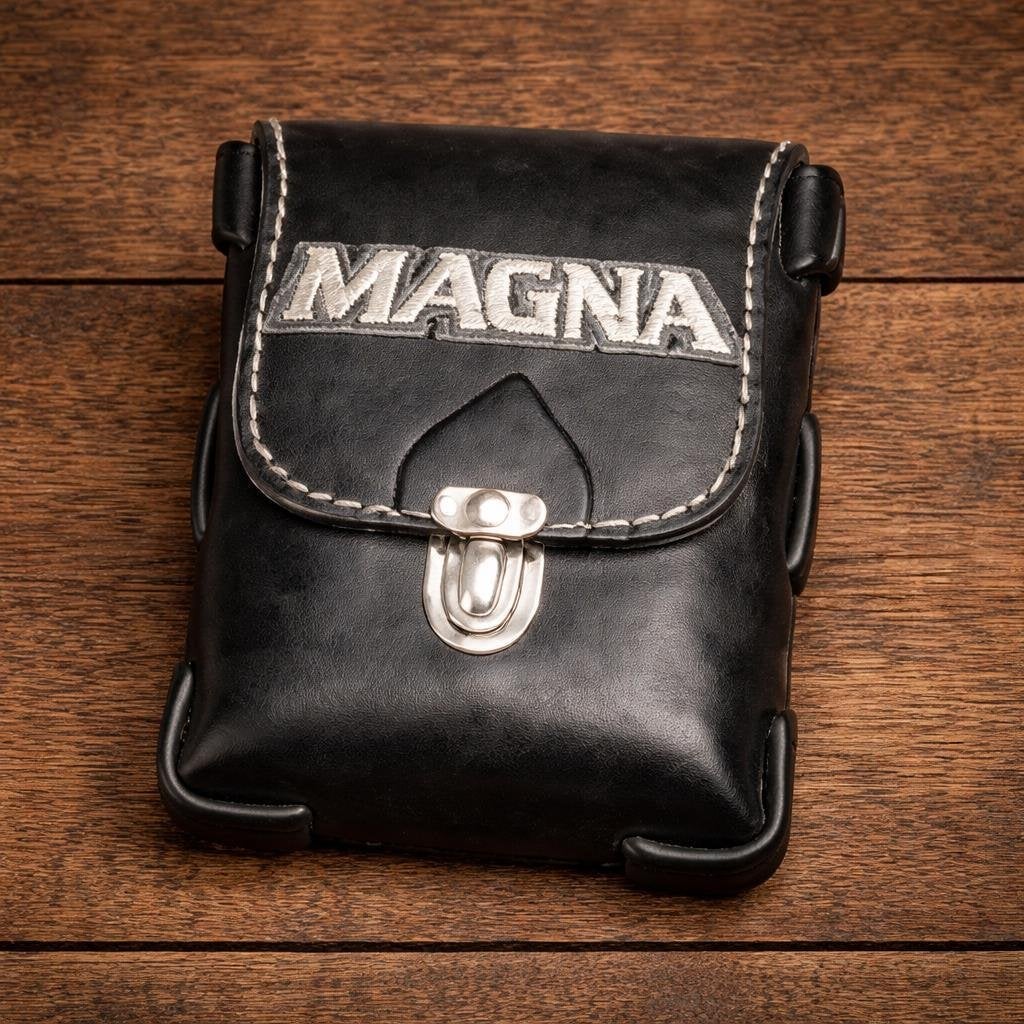 Leren Riemtasje Magna - Compact, Motoren, Verzenden, Nieuw