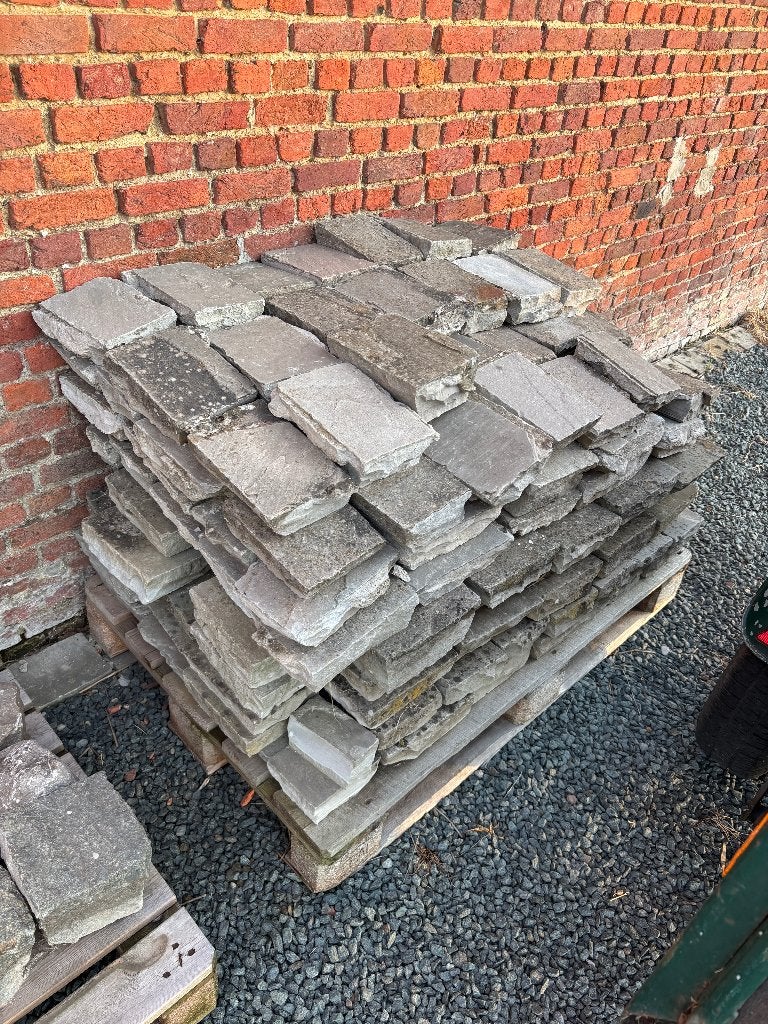 Vlakke kasseien - Kandela grijs, Utilisé, Autres types, 10 m²² ou plus, Enlèvement