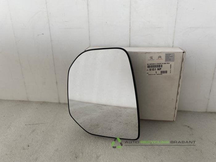 Glace rétroviseur gauche d'un Citroen Berlingo, Autos : Pièces & Accessoires, -, 3 mois de garantie, Utilisé, -
