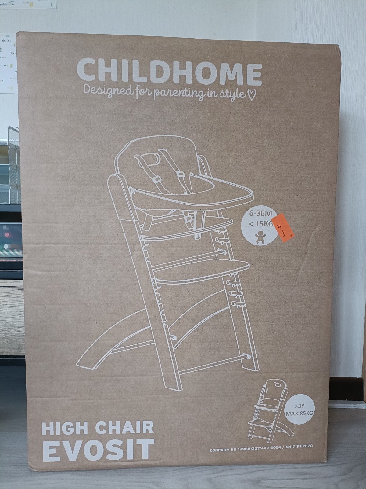 Kinderstoel, meergroeistoel childhome, Enfants & Bébés, Chaises pour enfants, Enlèvement
