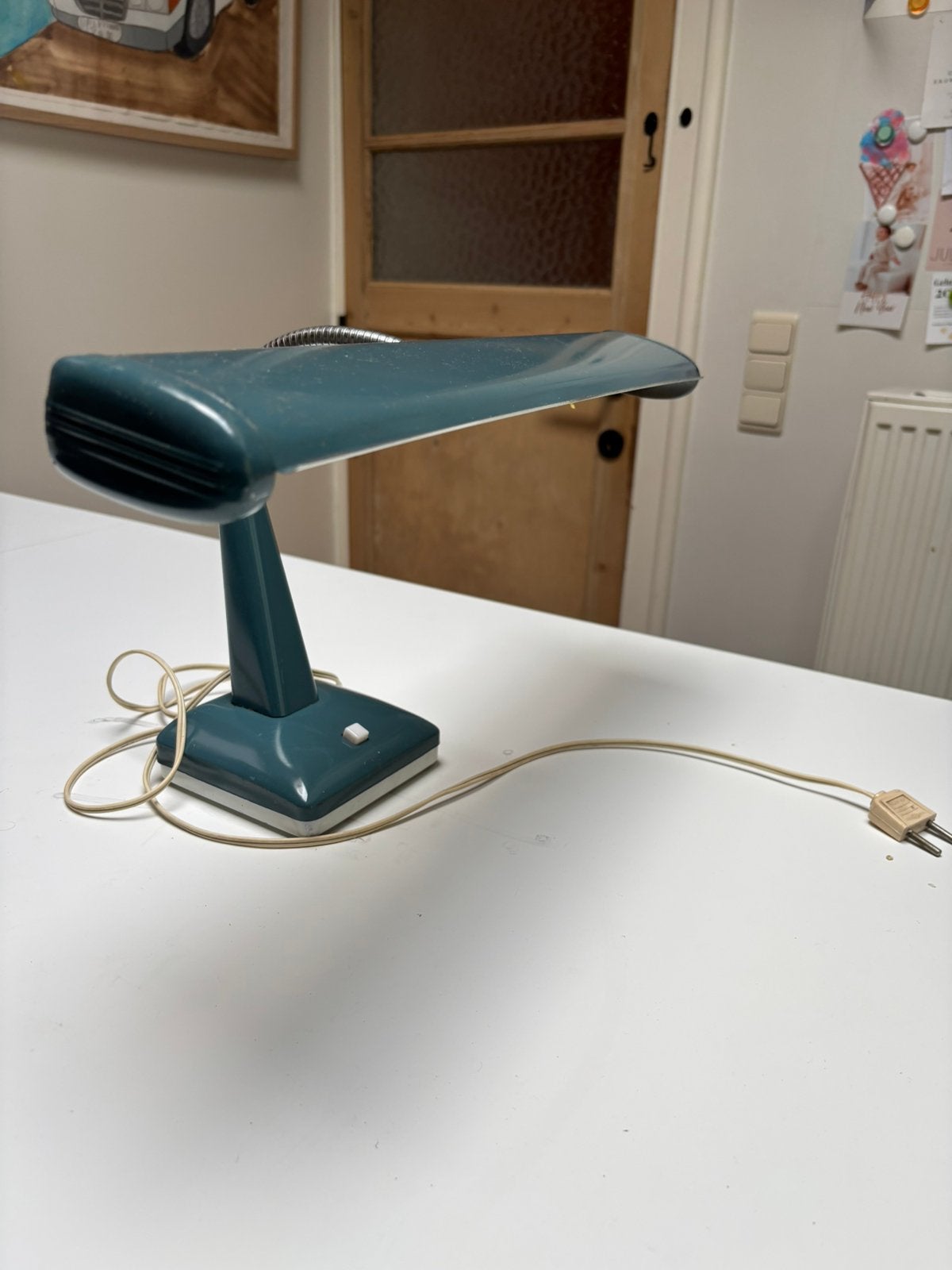 Bureaulamp Glamour retro, Enlèvement, Comme neuf, Lampe de bureau