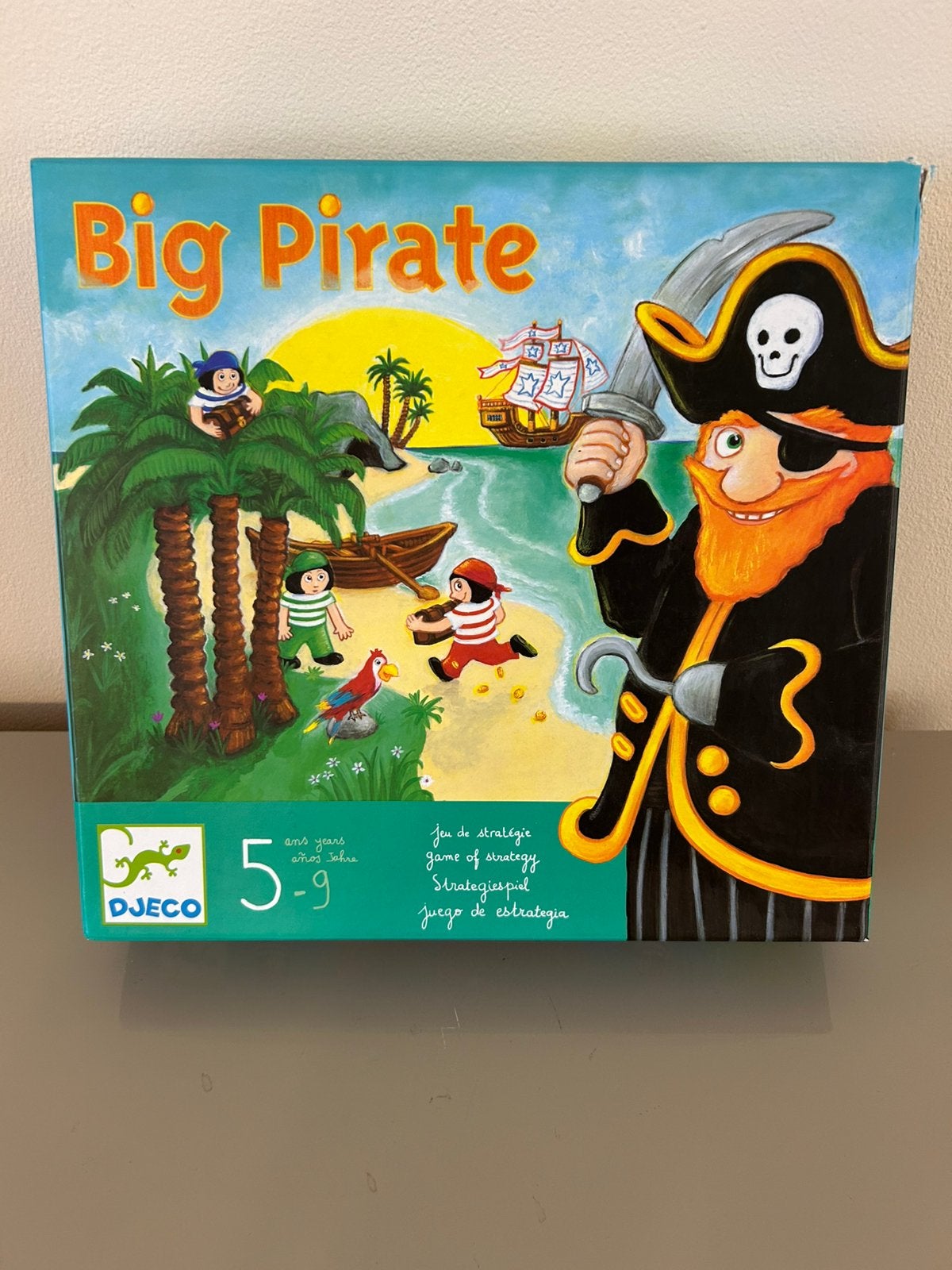 Big Pirate, Trois ou quatre joueurs, Enlèvement, Comme neuf