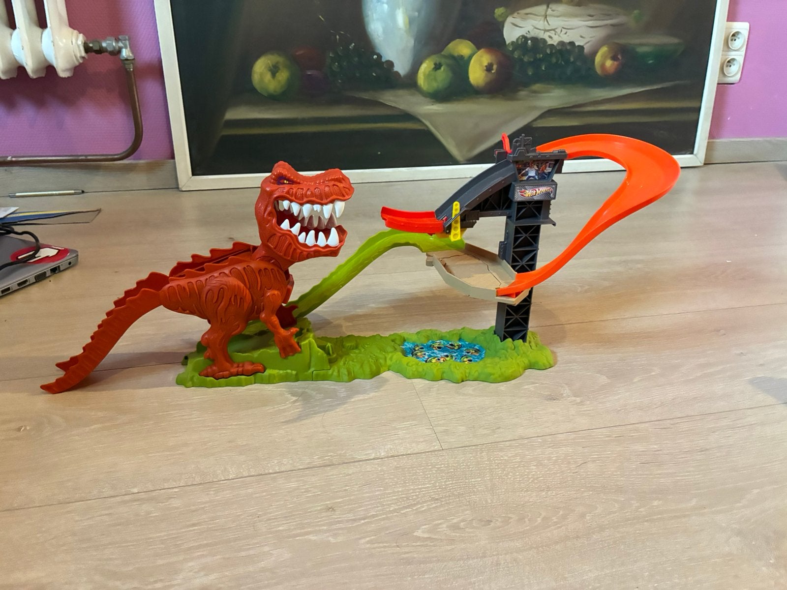 Hot wheels baan, Ophalen, Zo goed als nieuw, Hot Wheels